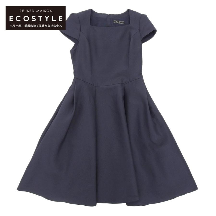 FOXEY BOUTIQUE フォクシーブティック 半袖 フレア ワンピース