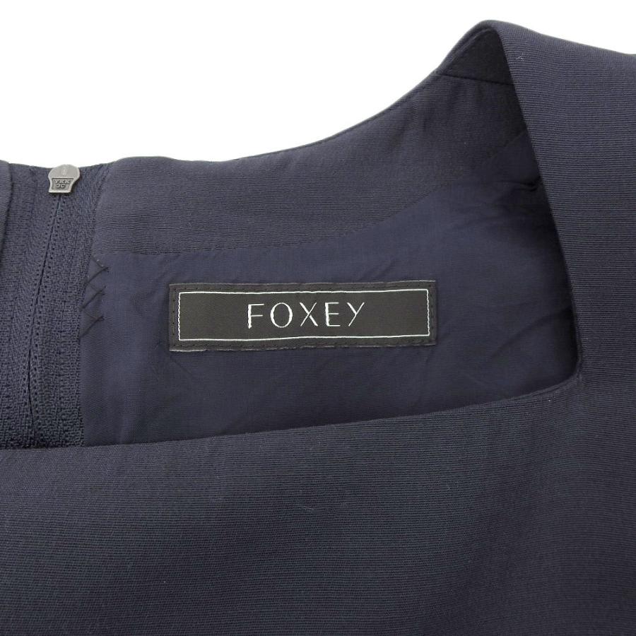 フォクシー　半袖ワンピース　38 ネイビー 楽天市場】foxey 38 ワンピースの通販