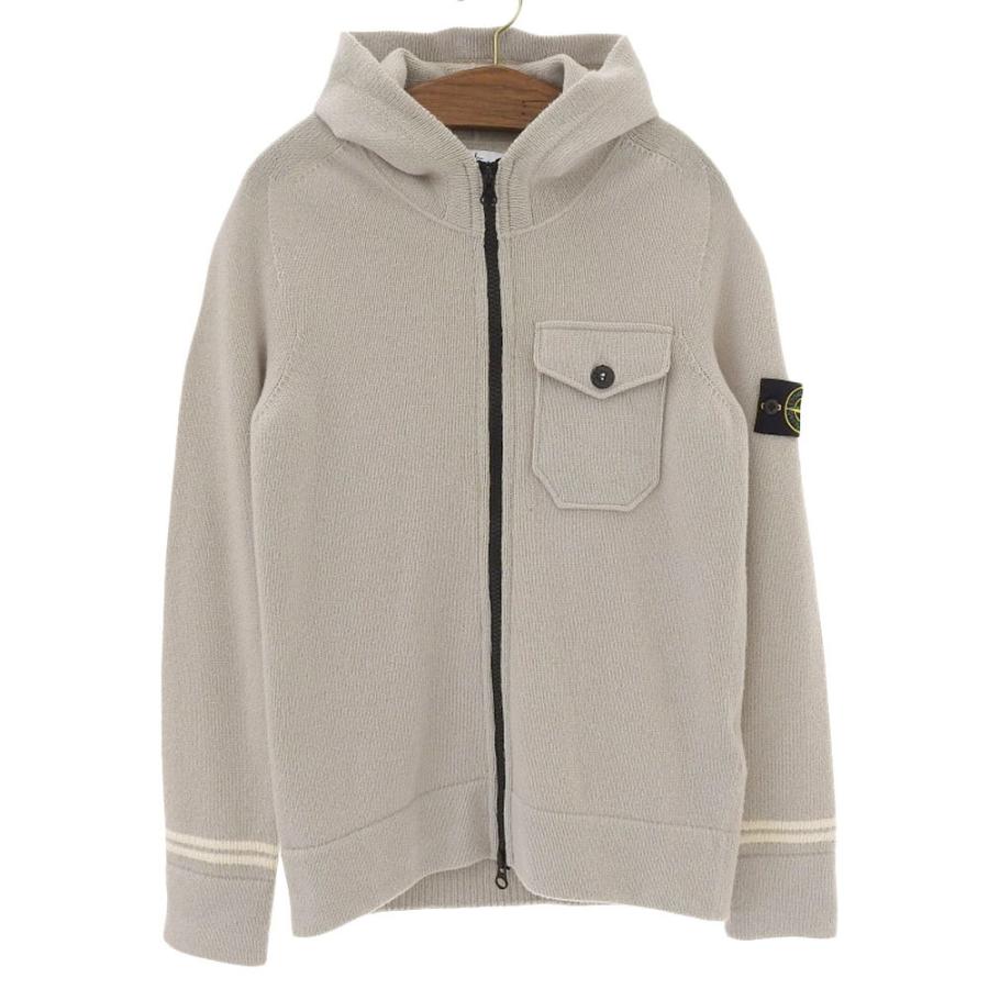 STONE ISLAND ストーンアイランド ウール ジップアップパーカー