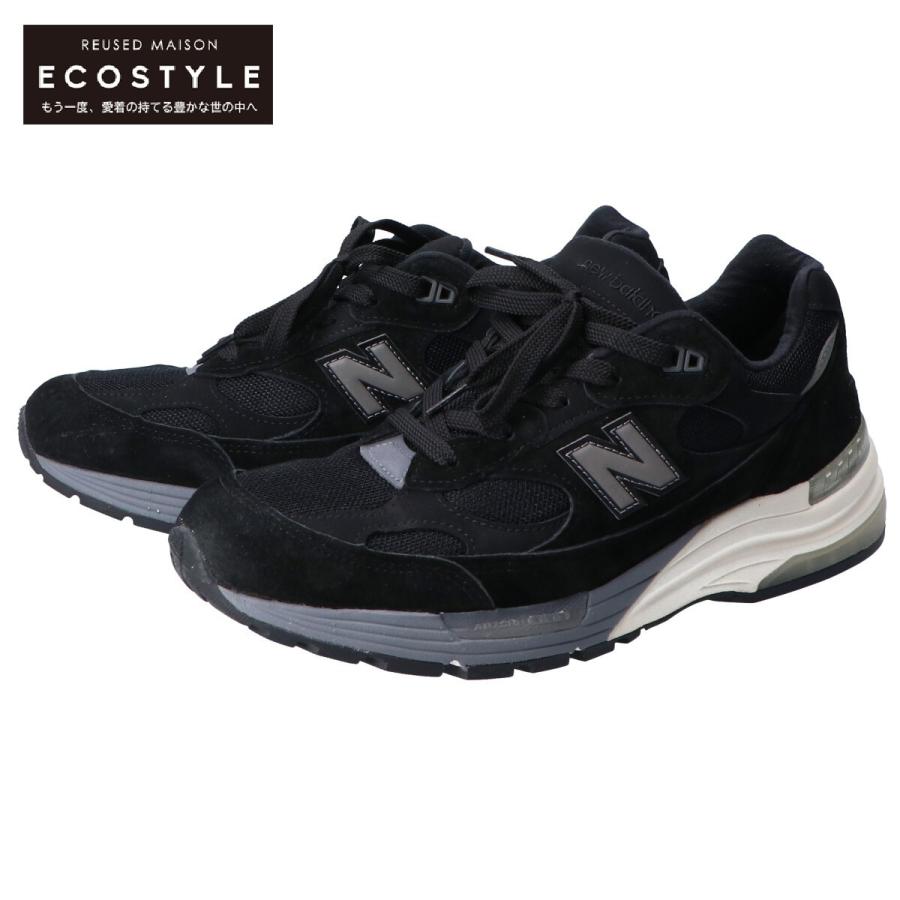 ニューバランス M992BL Made in USA スエード/メッシュ スニーカー US9 New Balance（ニューバランス） M992BL MADE IN USA スエード/メッシュ