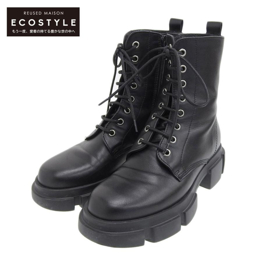 PELLICO SUNNY ブラック レースアップブーツ PELLICO SUNNYのレースアップブーツ