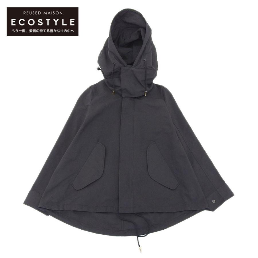 美品 THE RERACS リラクス ルーズ ショート モッズコート レディース