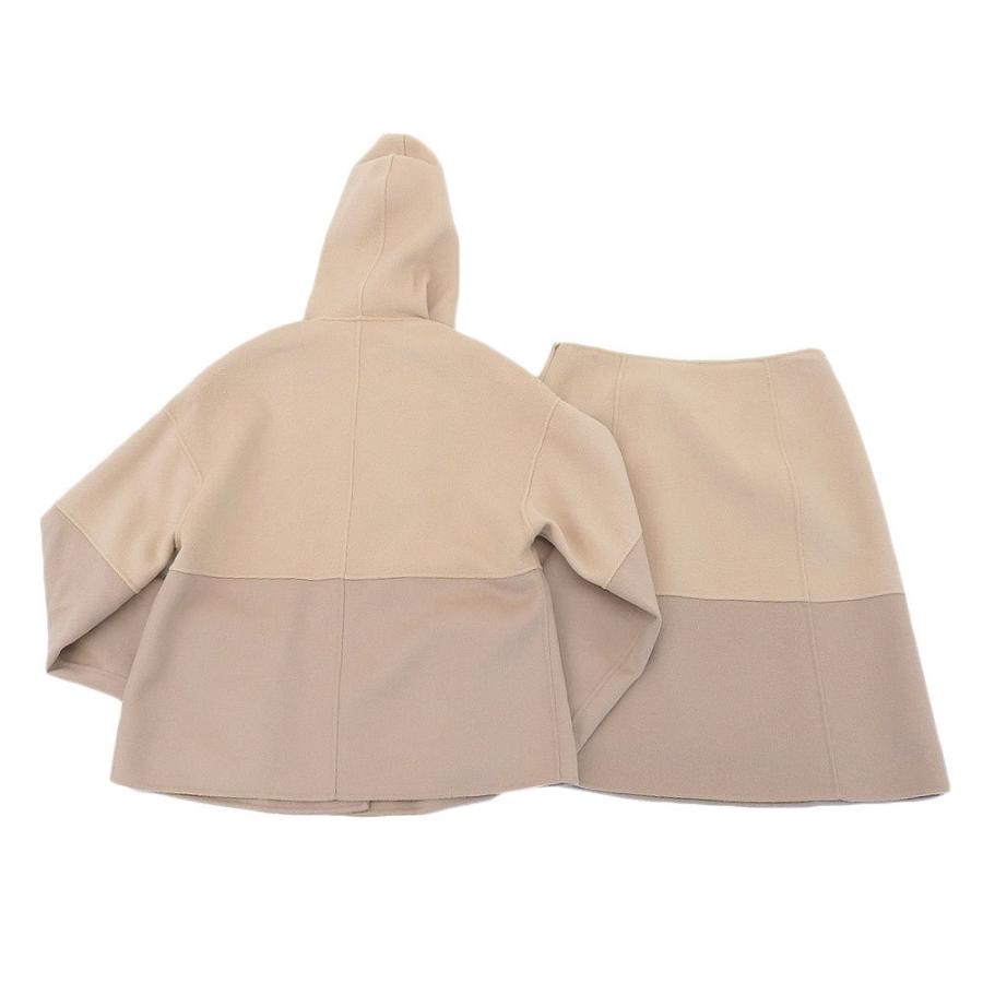 MAX MARA STUDIO マックスマーラスタジオ カシミヤ混 ウール スカート 