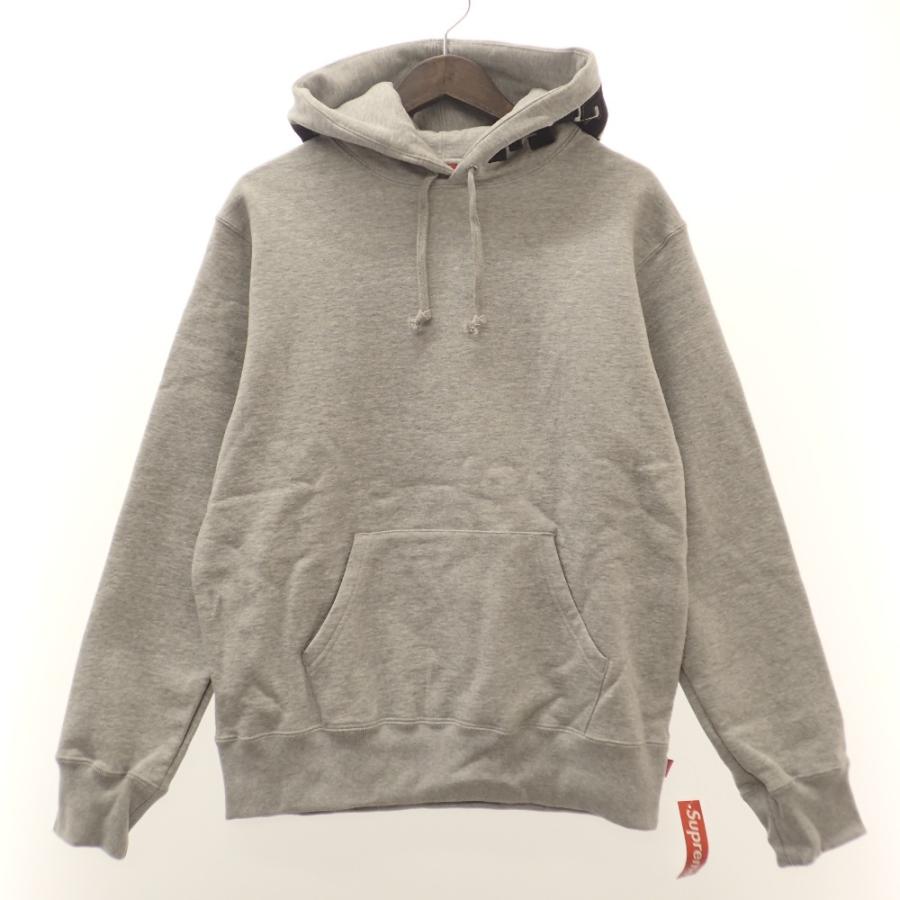 Supreme 新品同様/国内正規 Supremeシュプリーム mirrored logo hooded 