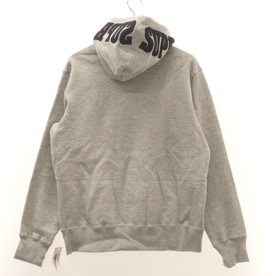 Supreme 新品同様/国内正規 Supremeシュプリーム mirrored logo hooded 