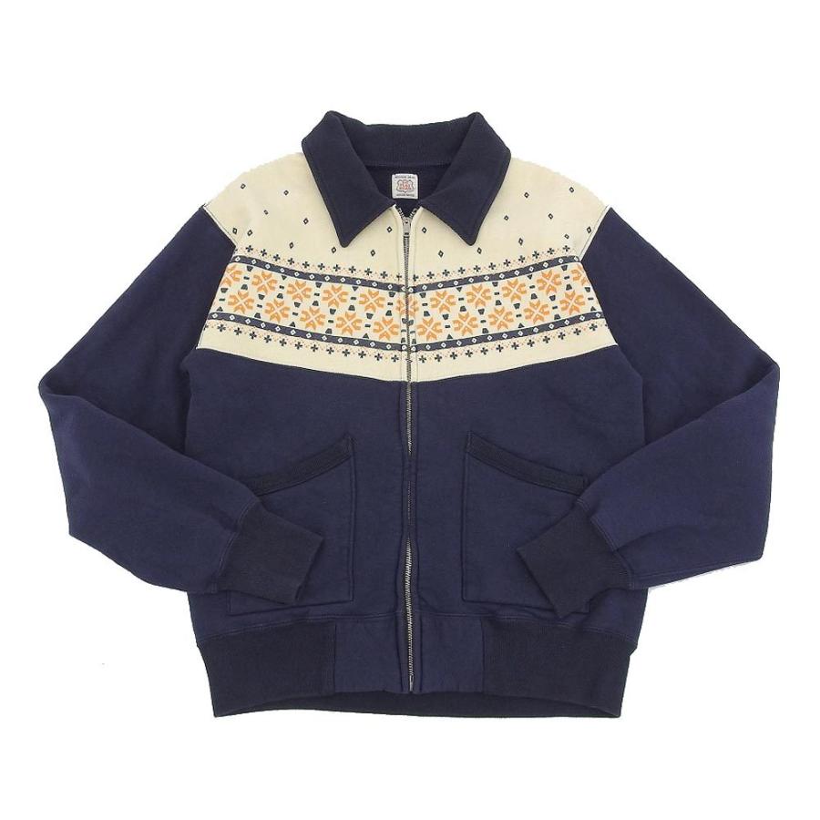 FLAT HEAD ザ・フラットヘッド ジップアップ スウェット ジャケット 38 