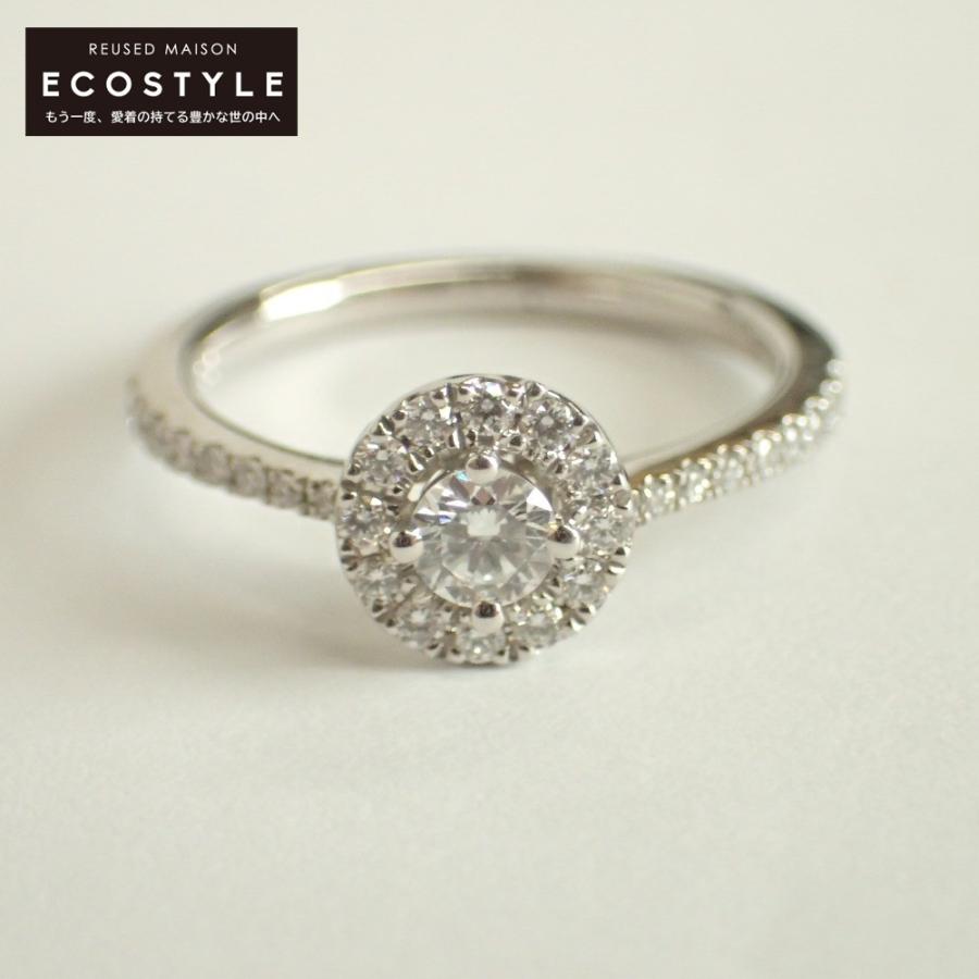 美品/ Forevermark フォーエバーマーク Pt900/ダイヤモンド0.20ct 