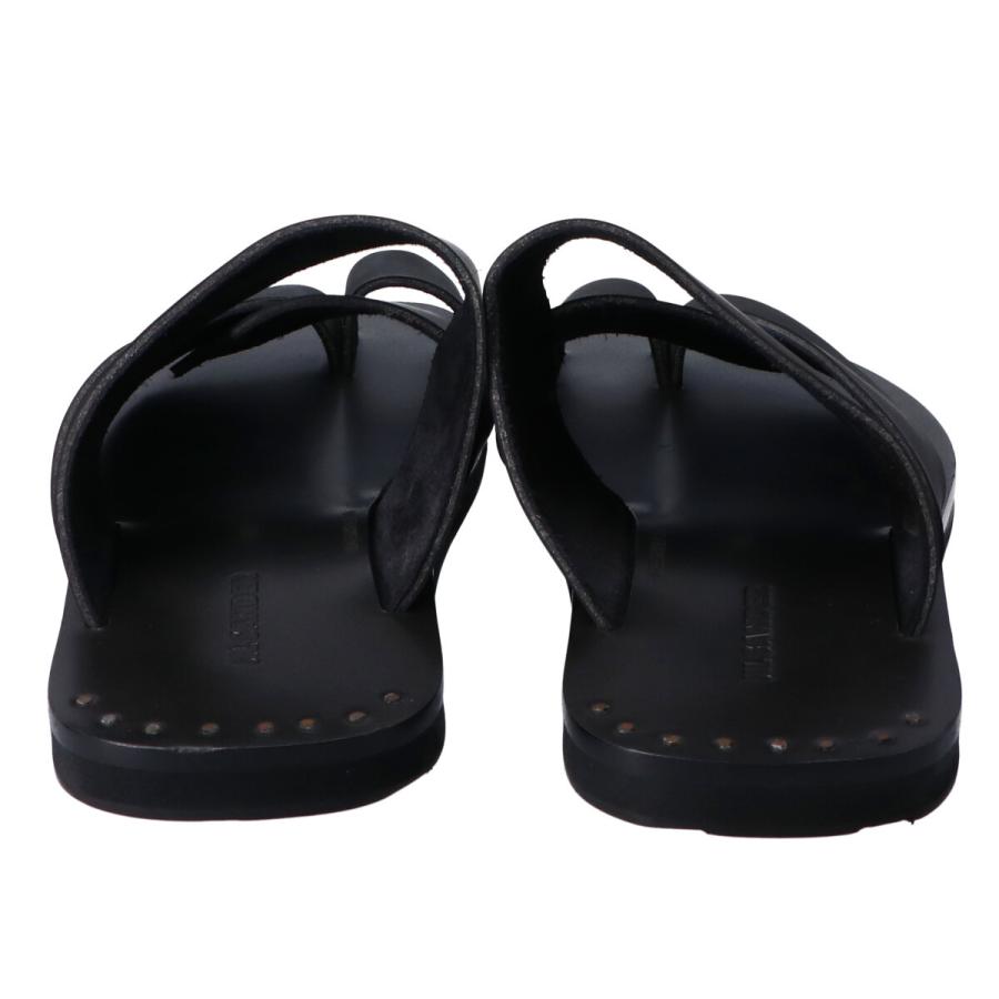JIL SANDER ジルサンダー ブラック サンダル メンズ 新品未使用 JIL SANDER ジルサンダー ラバー サンダル/ シューズ ブラック