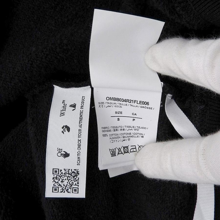 OFF-WHITE オフホワイト OMBB034R21FLE006 バックプリント フーディ