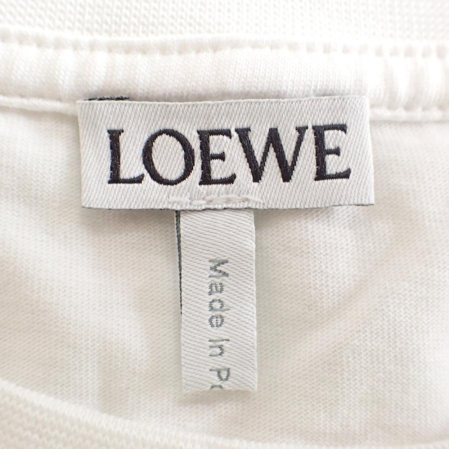 LOEWE（ロエベ） 国内正規/ H6299601PC FLOWERロゴ クルーネック 半袖
