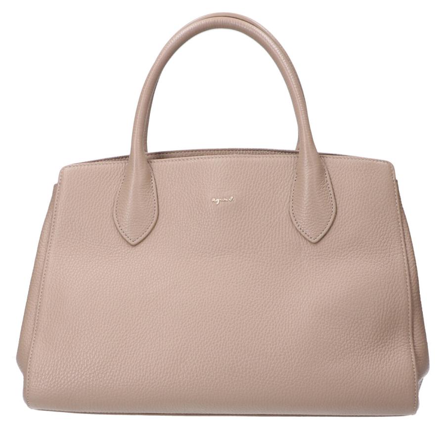 【美品】agnès b. ボヤージュファム　ショルダートート　ベージュ 新品同様 agnes b. VOYAGE FEMME アニエスベーボヤージュファム