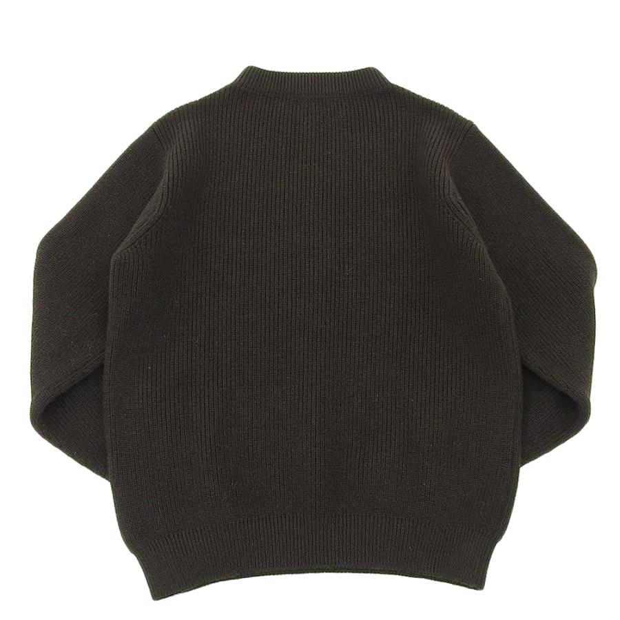 ANDERSEN-ANDERSEN : 5G フィッシャーマンニット●M●黒 アンデルセンアンデルセン 黒 ブラック 5ゲージニット Mサイズ