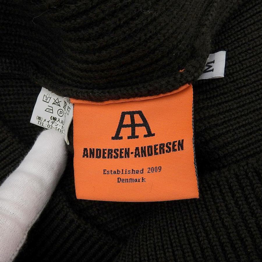 美品/ Andersen-Andersen アンデルセンアンデルセン 5ゲージ ニット 