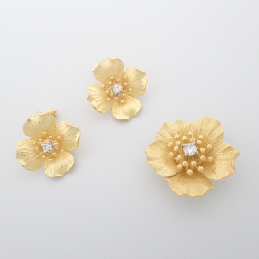 新品磨き ISHIKAWA NOBUKO 石川 暢子 As Time アズタイム K18 Pt900