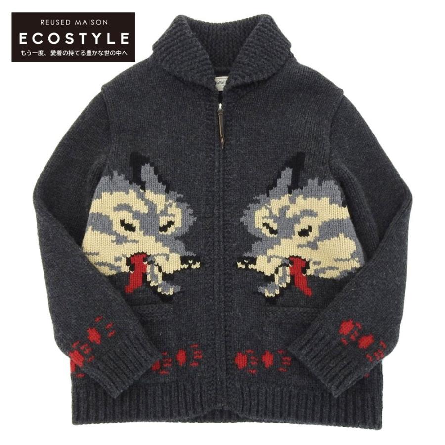 美品 JOE MCCOY ジョーマッコイ ウルフ カウチンニット セーター 美品 JOE MCCOY ジョーマッコイ ウルフ カウチンニット セーター