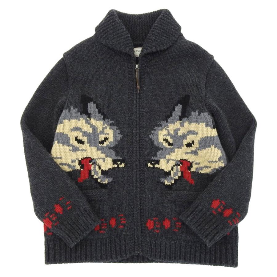 美品 JOE MCCOY ジョーマッコイ ウルフ カウチンニット セーター 美品 JOE MCCOY ジョーマッコイ ウルフ カウチンニット セーター