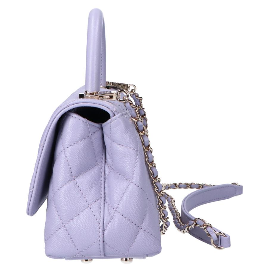 CHANEL 新品同様 シャネル 21AW A92990 マトラッセ ターンロック