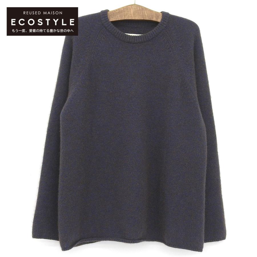 美品 SIDE SLOPE サイドスロープ MONGOLIAN 100%YAK C-Neck Pullover 