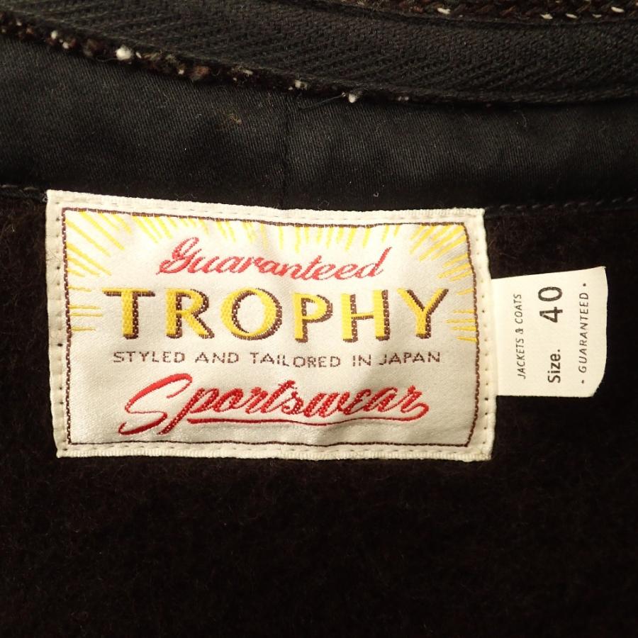 美品/ TROPHY CLOTHING トロフィークロージング TR16AW-503 Brown