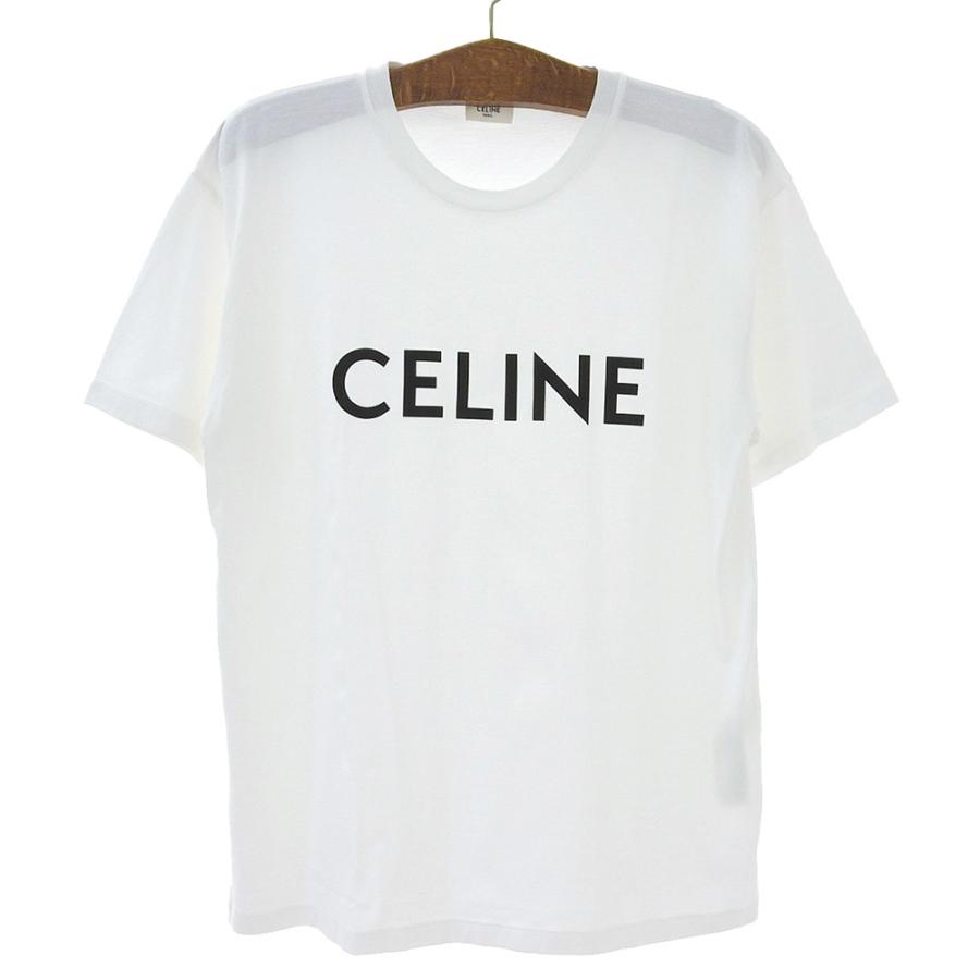 CELINE 美品 セリーヌ ロゴ Tシャツ トップス メンズ レディース CELINE 美品 セリーヌ ロゴ Tシャツ トップス メンズ レディース