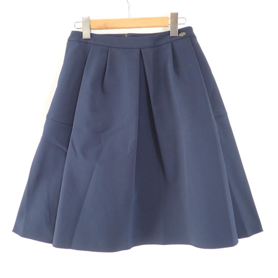 美品/ FOXEY NEW YORK フォクシーニューヨーク 35733 タック入り