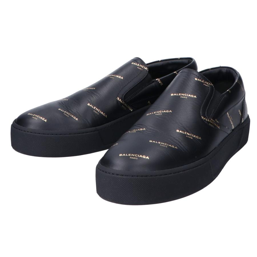 BALENCIAGA バレンシアガ 483509 ロゴ スリッポン スニーカー シューズ 