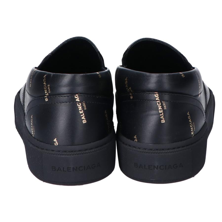 BALENCIAGA スリッポン ブラック BALENCIAGA（バレンシアガ） 483509 ロゴ スリッポン スニーカー