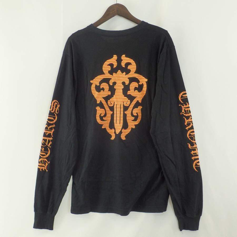 タイムセール‼️CHROMEHEARTS クロムハーツ バックダガープリントロンT 国内正規/ Chrome Hearts クロムハーツ 2212-304-0234 ダガーバック