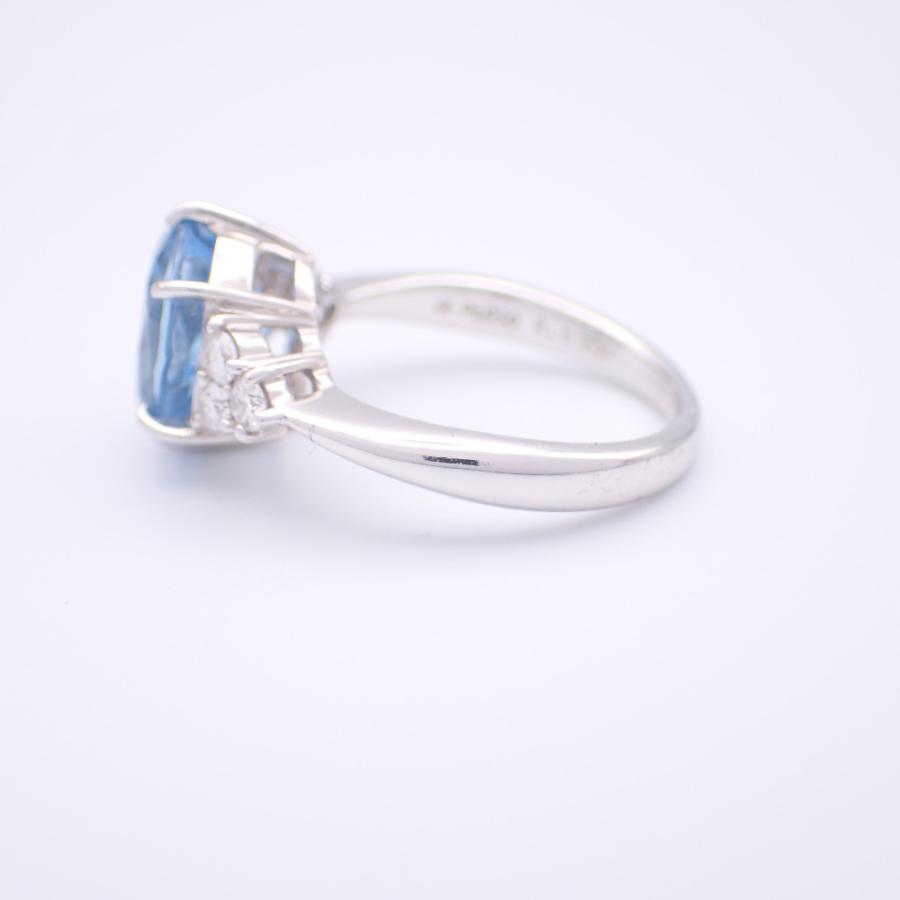 MIKIMOTO ミキモト Pt950 2.63Ct アクアマリン/D0.21Ct ダイヤモンド