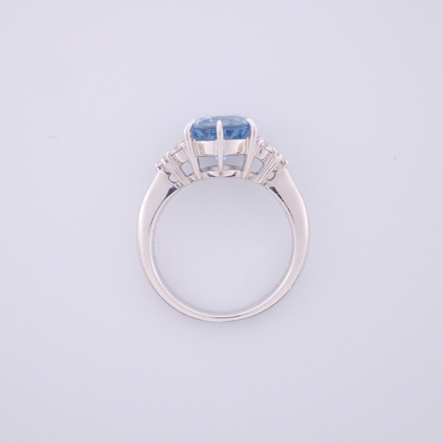 MIKIMOTO（ミキモト） Pt950 2.63Ct アクアマリン/D0.21Ct
