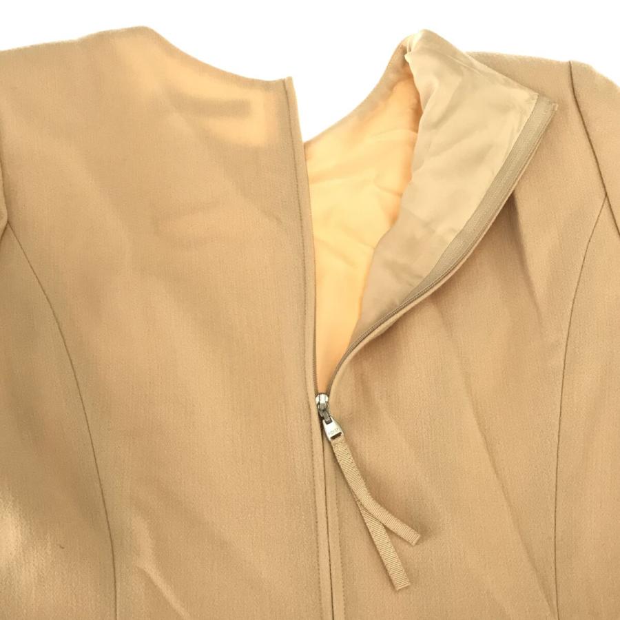 極美品✨フォクシー ドレスフェアリーブロッサム フレアワンピース ベージュ38 FOXEY（フォクシー） 美品/ 38236 リズムフレア ドレス/ ワンピース 42