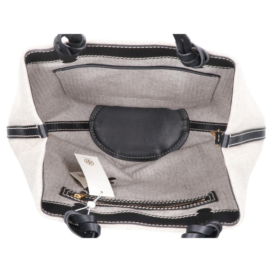 TORY BURCH（トリーバーチ） 新品未使用 140224 SMALL CANVAS ROUND 