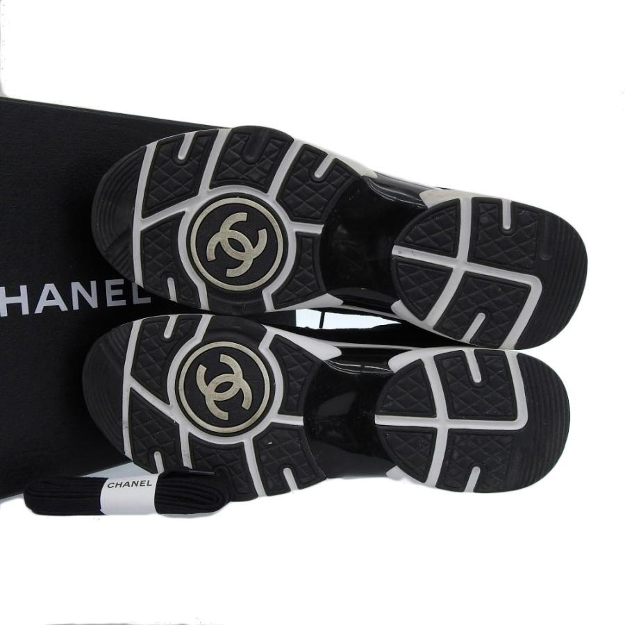 シャネル G39232 ココマークスエード スニーカー/ 43 メンズ CHANEL 美品 シャネル ココマーク スエード スニーカー メンズ 黒 43