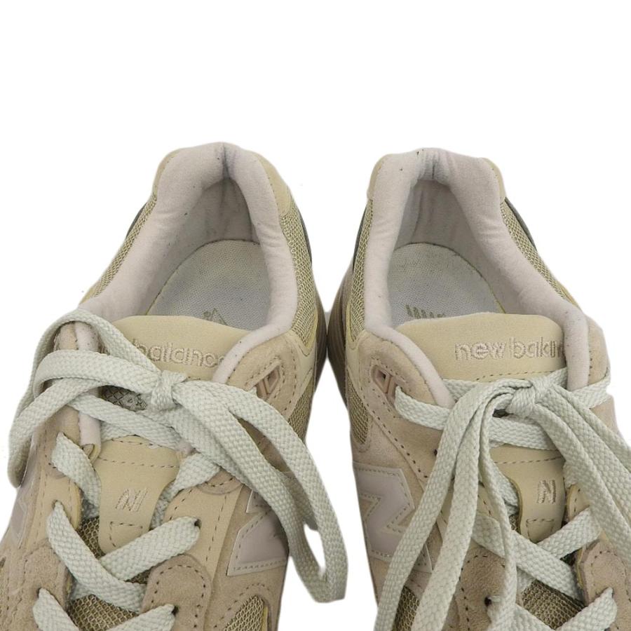 美品 New Balance ニューバランス TAN ローカット スニーカー シューズ 