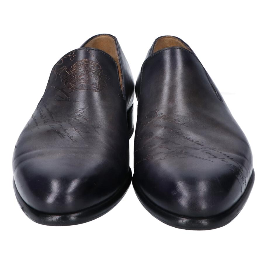 美品/ Berluti ベルルッティ カーシヴ ガレ カーフレザー 美品/ Berluti ベルルッティ カーシヴ ガレ カーフレザー