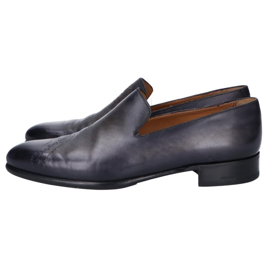 美品/ Berluti ベルルッティ カーシヴ ガレ カーフレザー 美品/ Berluti ベルルッティ カーシヴ ガレ カーフレザー