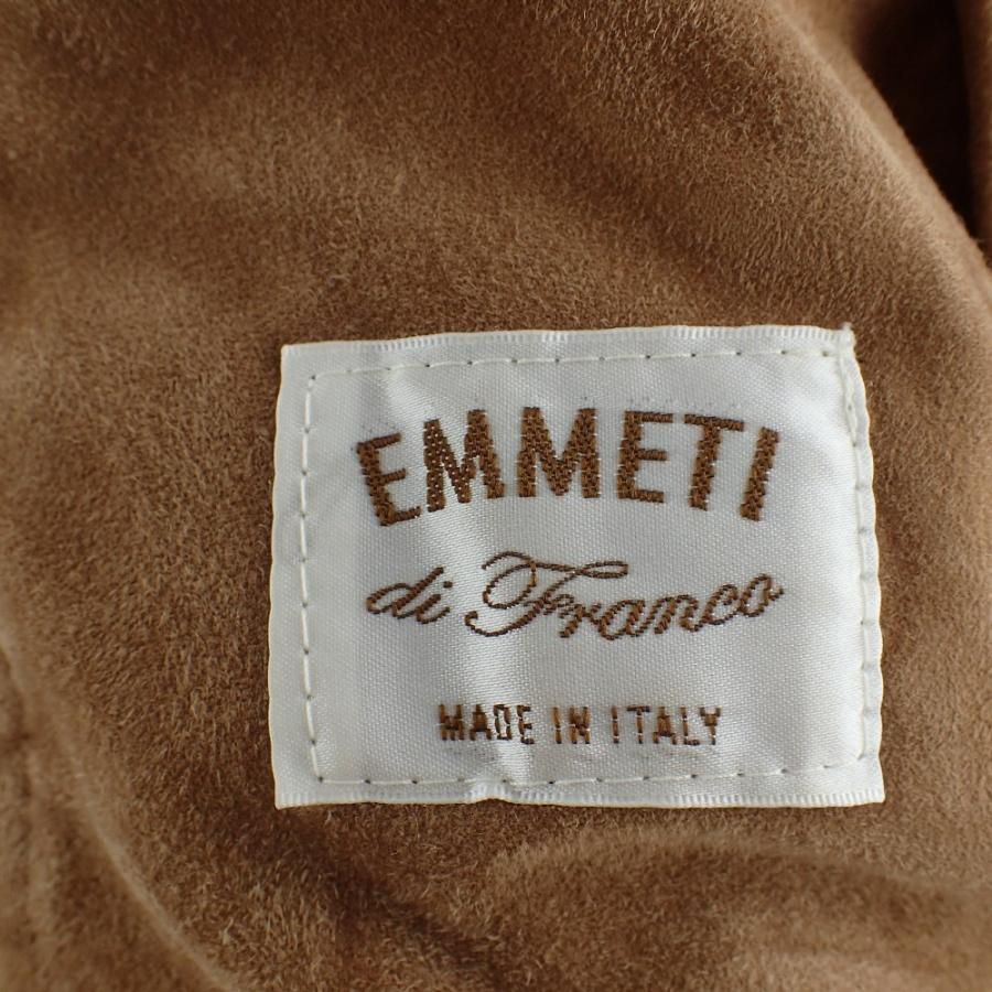 EMMETI エンメティー ANTONIO ムートン トレンチ コート 46 ベージュ