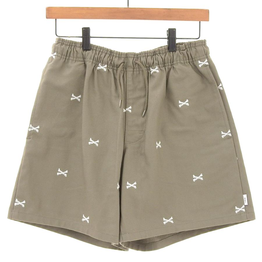 美品 WTAPS ダブルタップス SEAGULL 03 SHORTS メンズ ベージュ 01 22