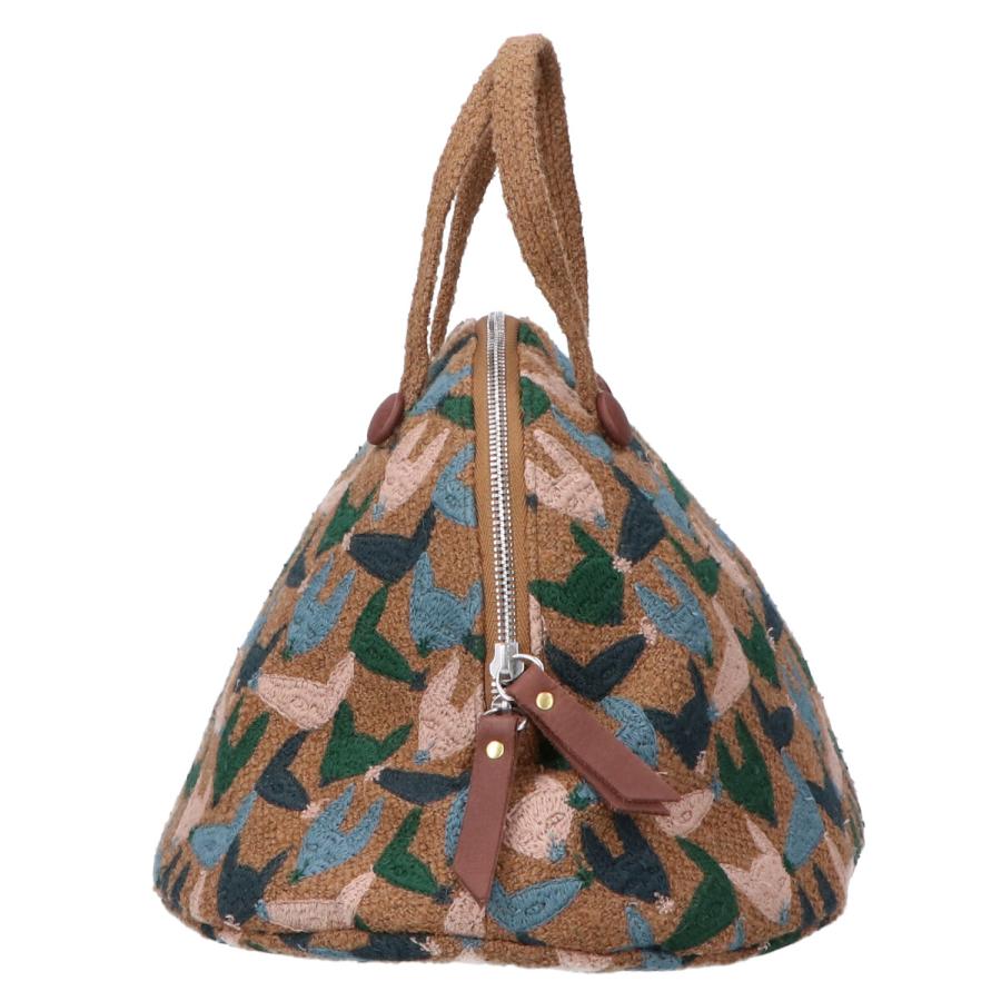 mina perhonen ミナペルホネン ya9828 bell bag -repo- キツネ柄 mina perhonen ミナペルホネン ya9828 bell bag -repo- キツネ柄