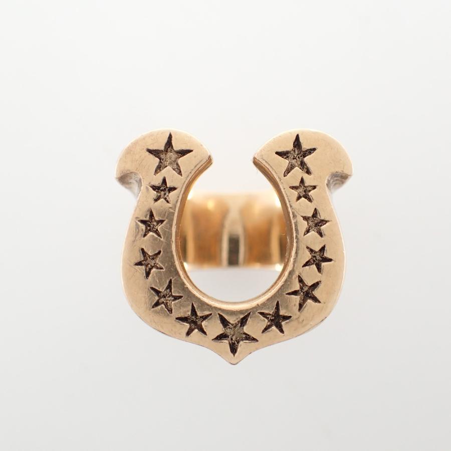 TENDERLOIN（テンダーロイン） 8K ホースシュー リング・指輪 イエロー