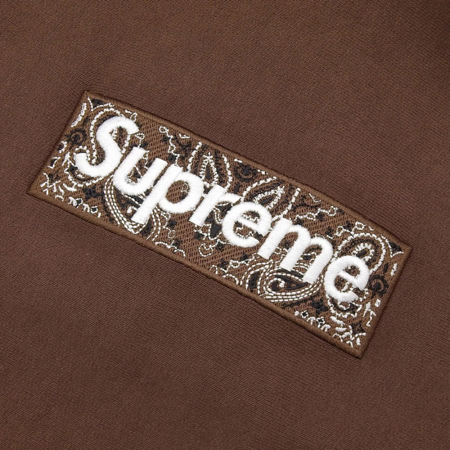 Supreme 美品 シュプリーム バンダナボックスロゴ プルオーバー 