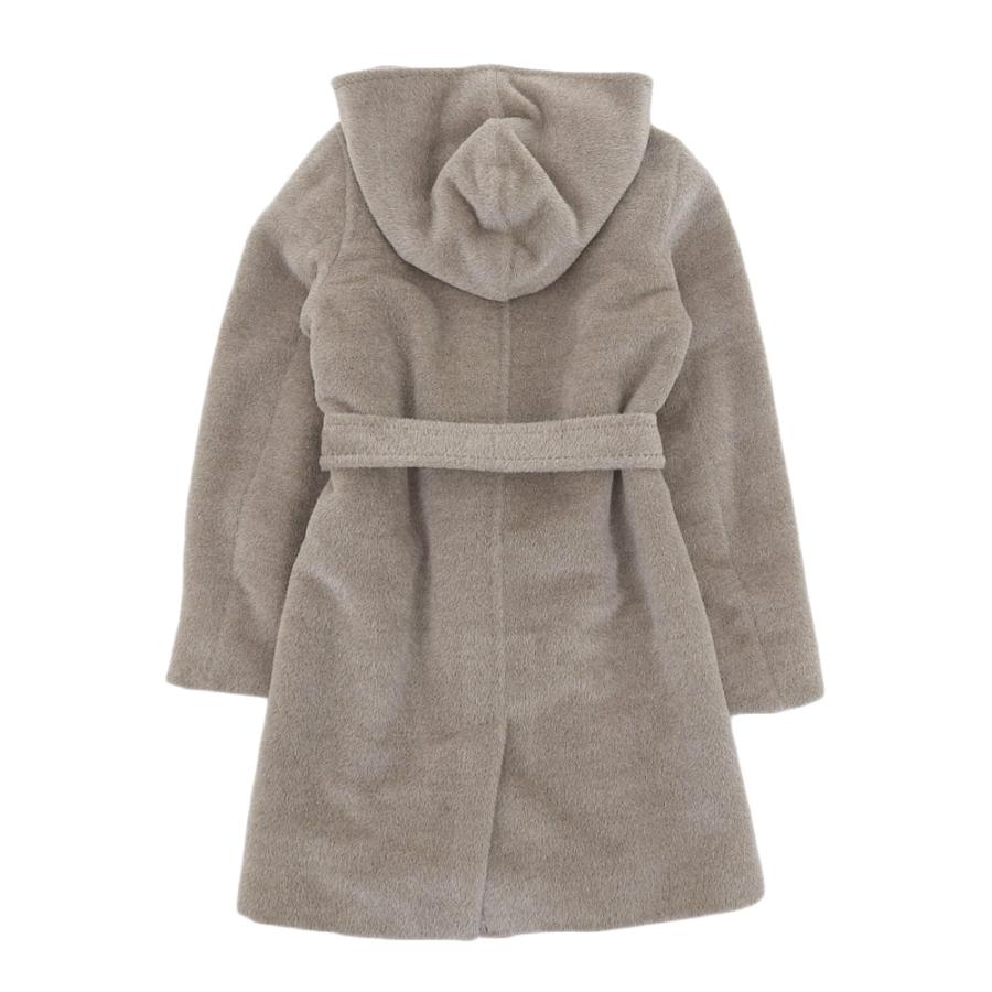Max Mara マックスマーラ 10861243 フーディ シャギー コート 38  