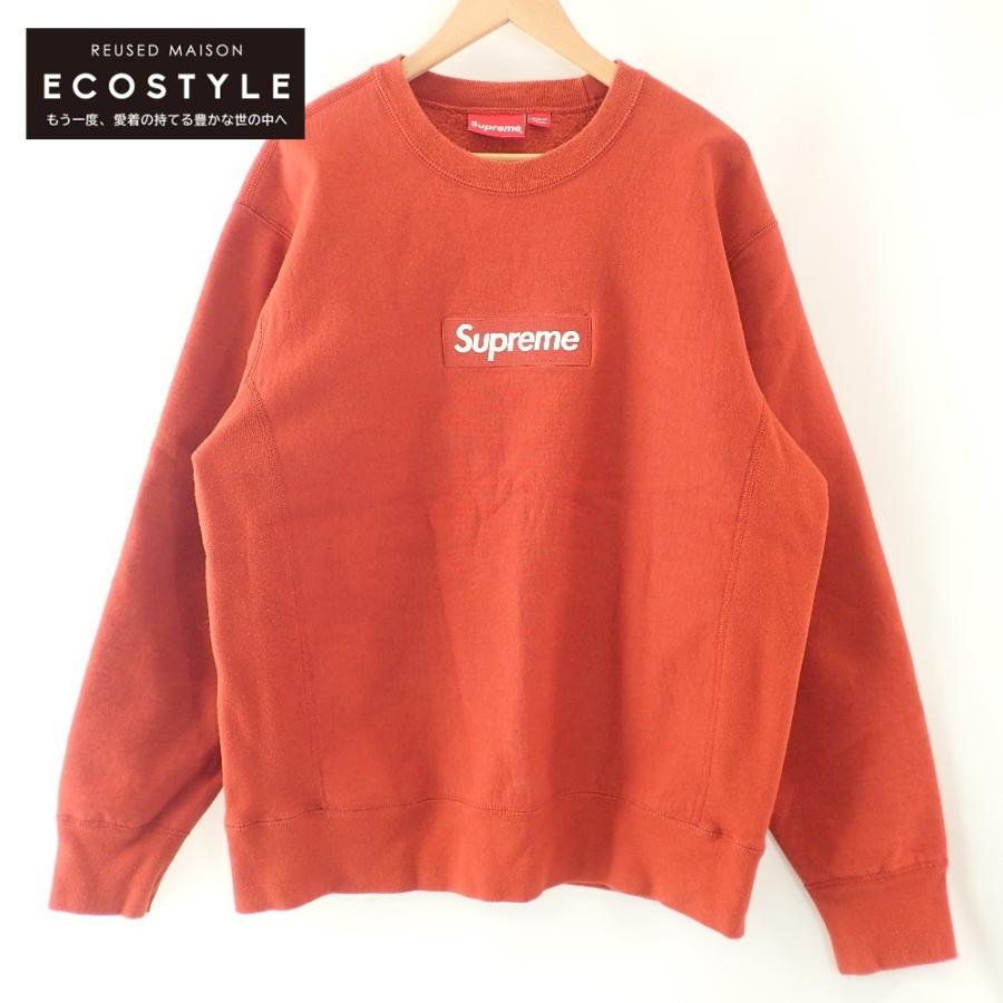 国内正規/18FW Supremeシュプリーム Boxlogo Crewneck Sweatshirt 