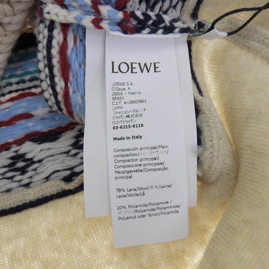 新品同様 LOEWE ロエベ ネイチャーアイ フリース ニット メンズ 
