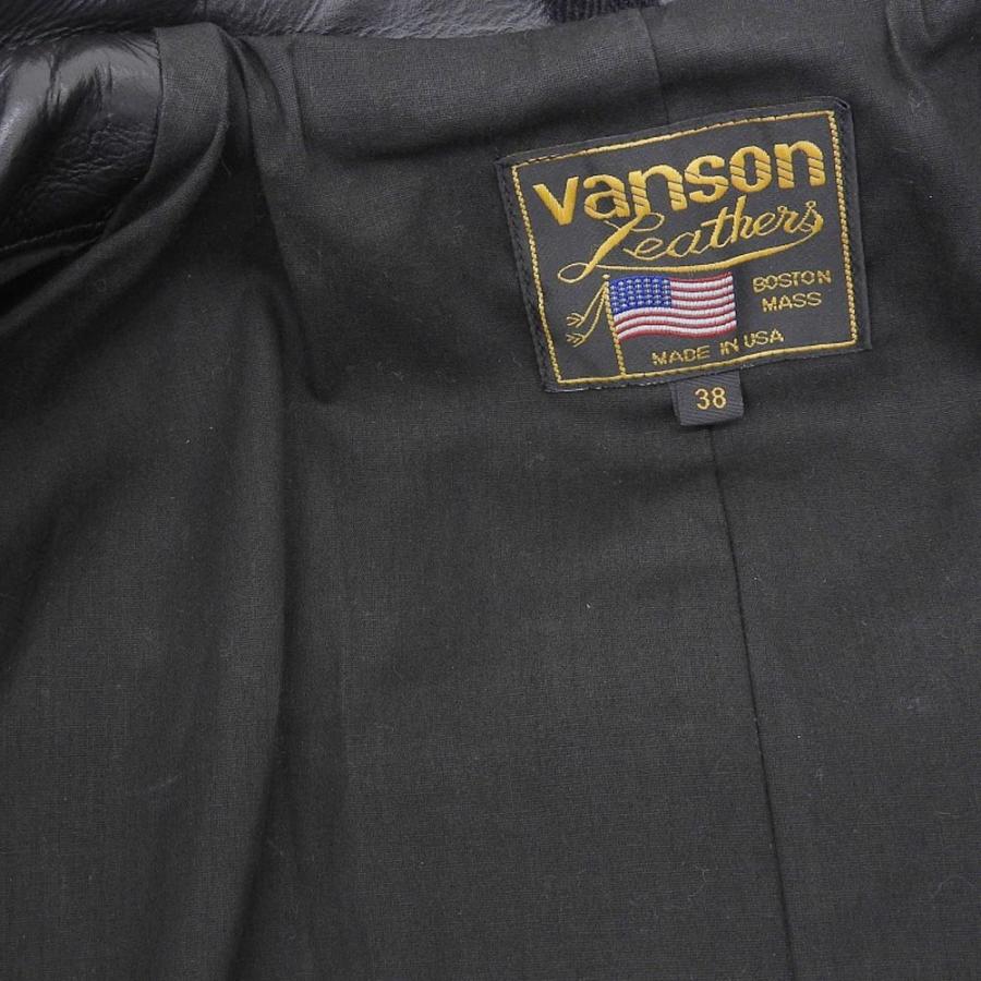 VANSON（バンソン） 美品 DJCB2 LEATHER JACKET レザー ジャケット 革