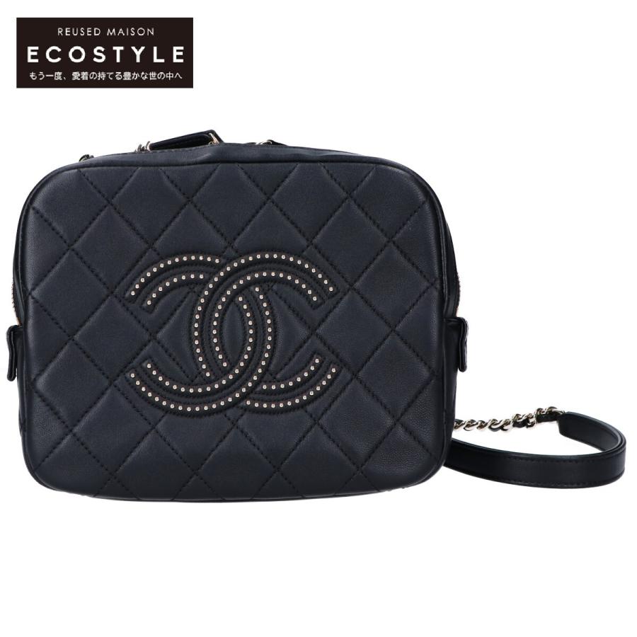 CHANEL（シャネル） 29番台 スタッズ ココマーク ラムスキン 2way 