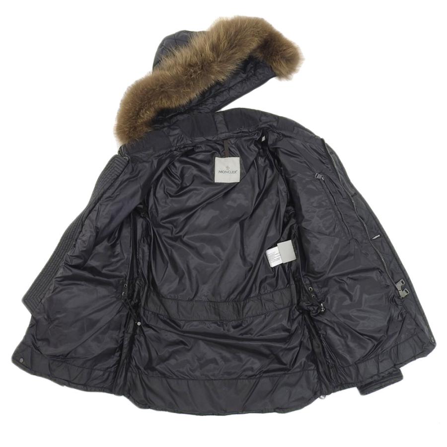 MONCLER（モンクレール） キルティング ファー ダウンジャケット