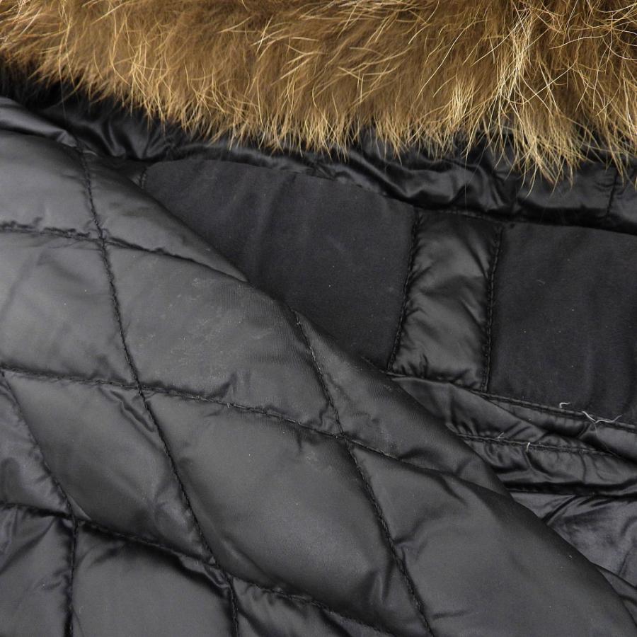 MONCLER（モンクレール） キルティング ファー ダウンジャケット