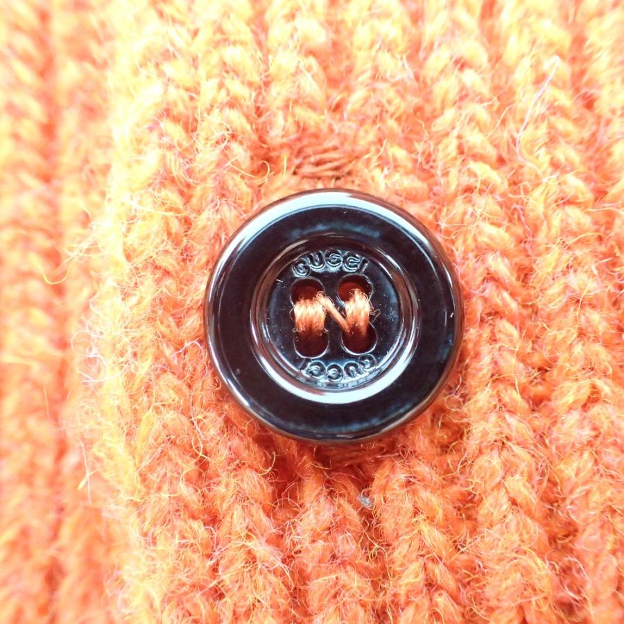 GUCCI（グッチ） 国内正規 597713 総柄 ハイネック ウールセーター