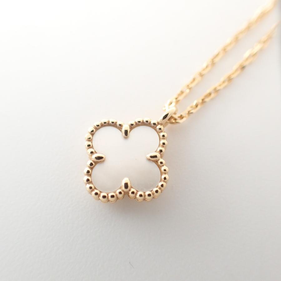 Van Cleef & Arpels ネックレス VCARF69100 K18 Sweet Alhambra pendant 18K yellow gold, Mother-of-pearl